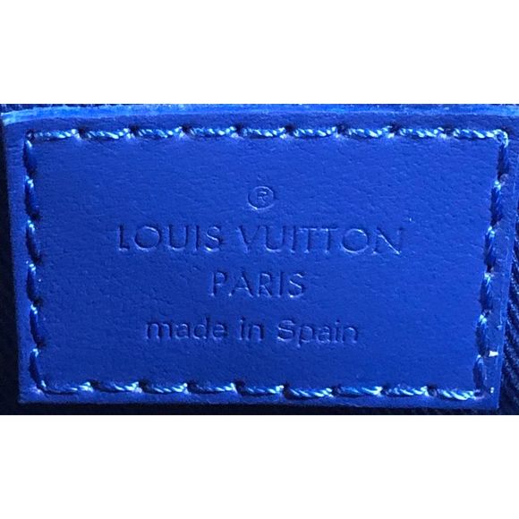 Louis Vuitton S Lock Sling Bag Monogram Taurillon Leather Blue - Picture 8 of 8
